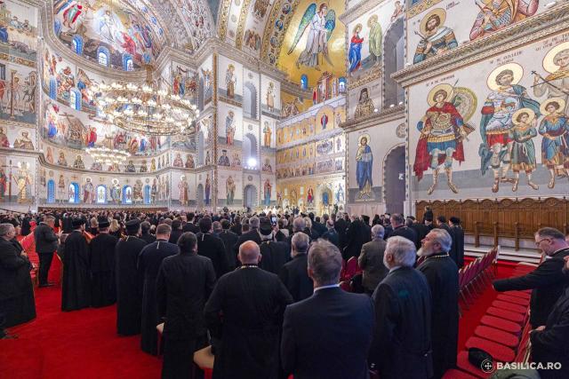 Sfințirea picturii Catedralei Naționale