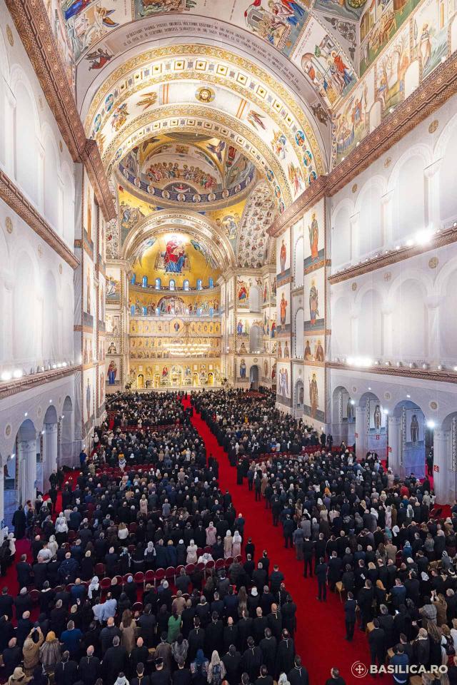 Sfințirea picturii Catedralei Naționale