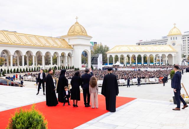 Sfințirea picturii Catedralei Naționale