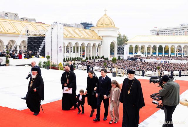 Sfințirea picturii Catedralei Naționale