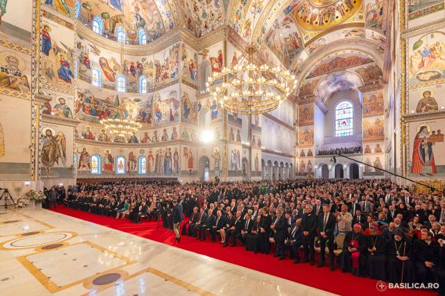 Sfințirea picturii Catedralei Naționale