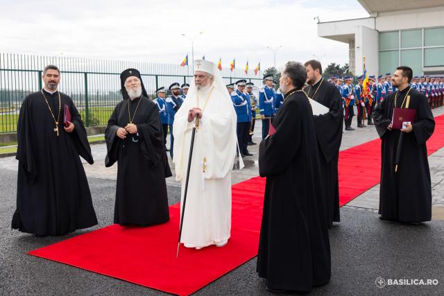 Patriarhul Ecumenic Bartolomeu I a sosit în România