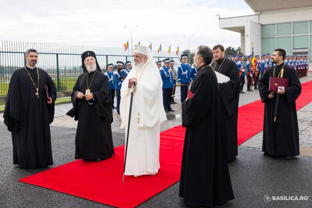Patriarhul Ecumenic Bartolomeu I a sosit în România