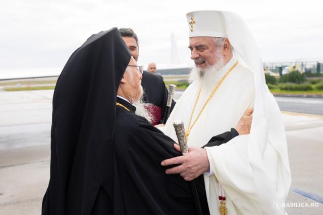 Patriarhul Ecumenic Bartolomeu I a sosit în România