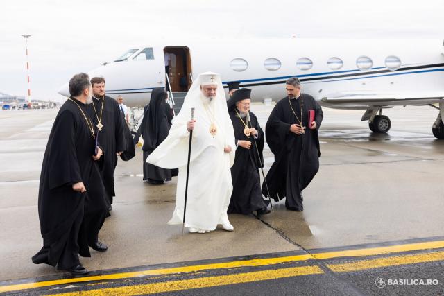 Patriarhul Ecumenic Bartolomeu I a sosit în România