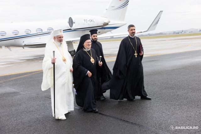 Patriarhul Ecumenic Bartolomeu I a sosit în România