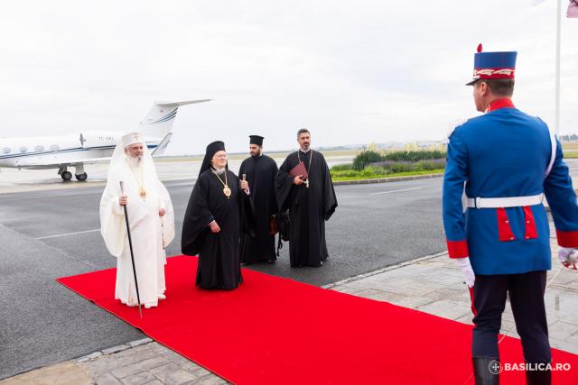 Patriarhul Ecumenic Bartolomeu I a sosit în România