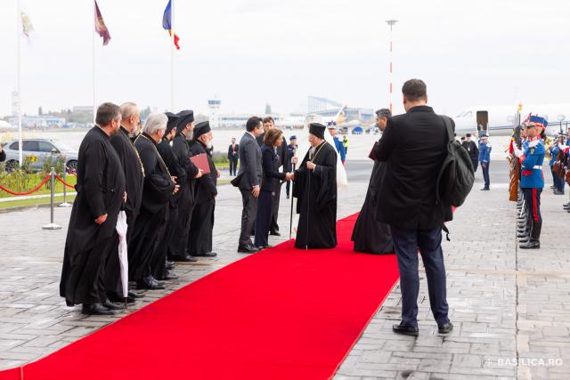 Patriarhul Ecumenic Bartolomeu I a sosit în România