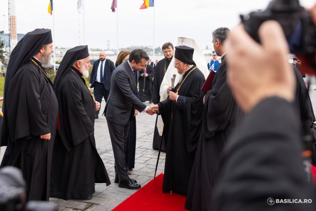 Patriarhul Ecumenic Bartolomeu I a sosit în România