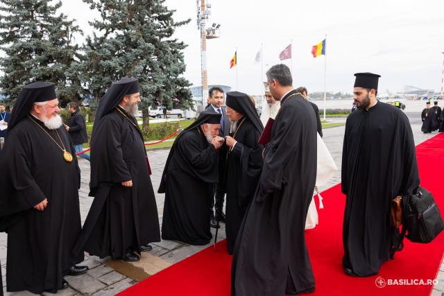 Patriarhul Ecumenic Bartolomeu I a sosit în România