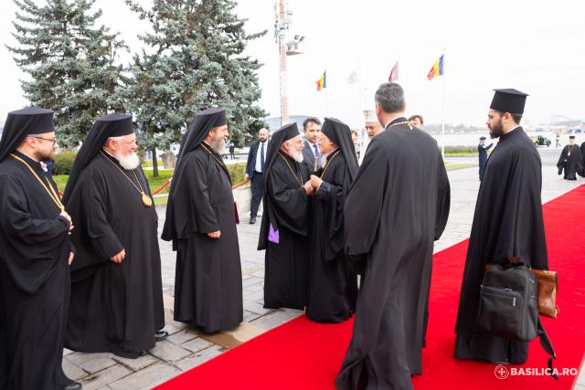 Patriarhul Ecumenic Bartolomeu I a sosit în România