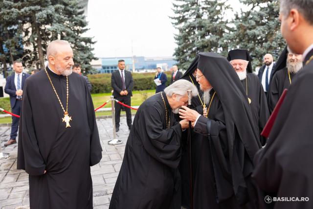 Patriarhul Ecumenic Bartolomeu I a sosit în România