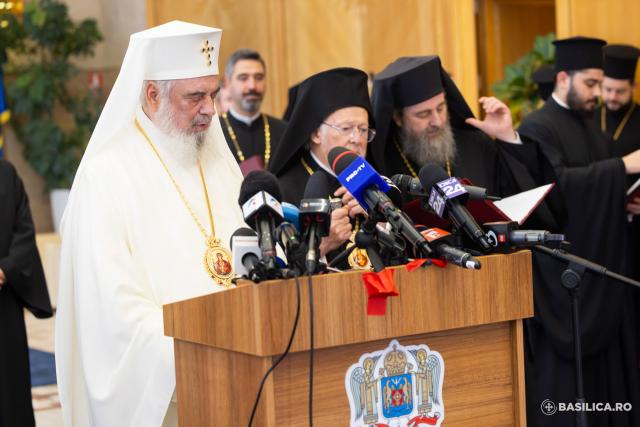 Patriarhul Ecumenic Bartolomeu I a sosit în România