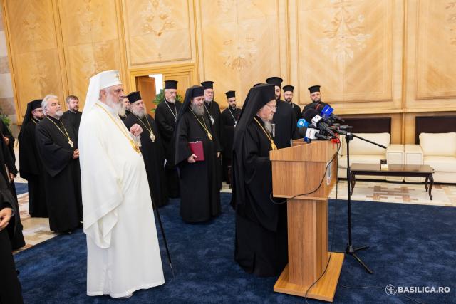 Patriarhul Ecumenic Bartolomeu I a sosit în România