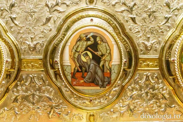 Moaștele Sfântului Cuvios Mucenic Visarion de la Lainici