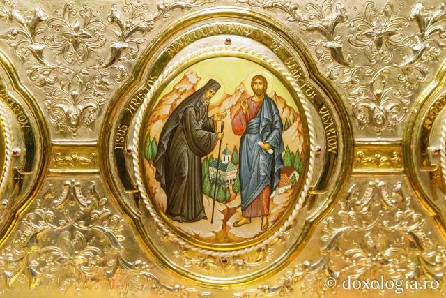 Moaștele Sfântului Cuvios Mucenic Visarion de la Lainici