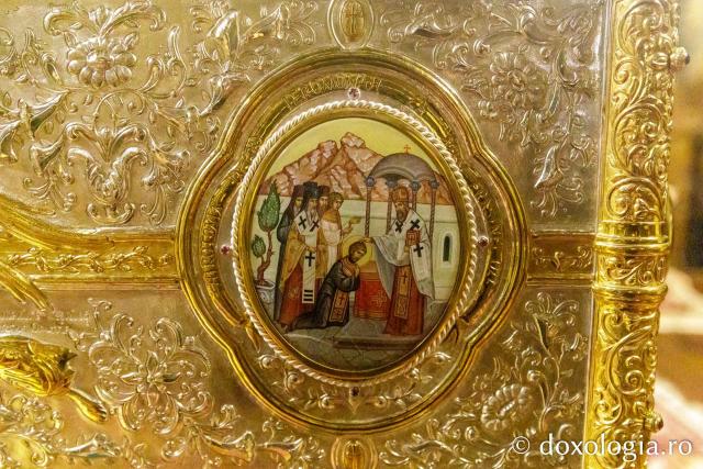 Moaștele Sfântului Cuvios Mucenic Visarion de la Lainici