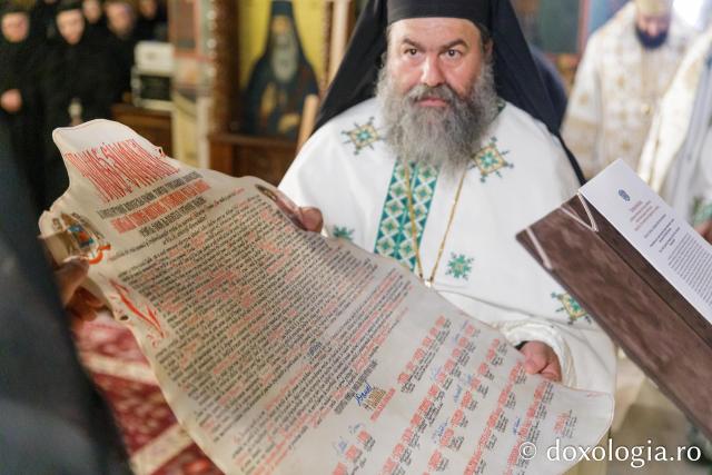 Proclamarea Canonizării Sfântului Cuvios Mucenic Visarion de la Lainici