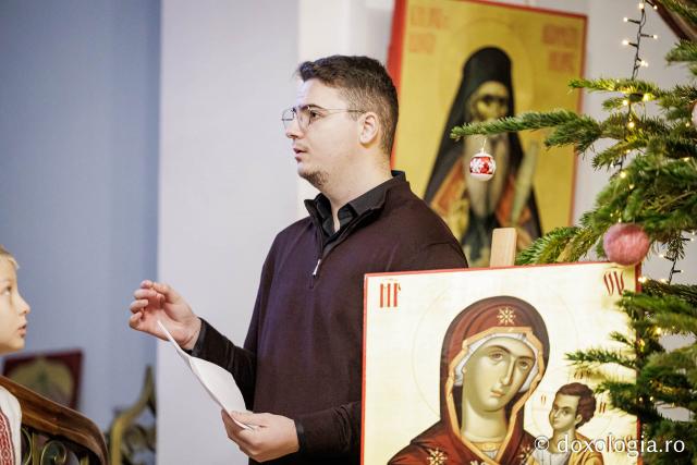 Școala Gimnazială „Ștefan Bârsănescu" din Iași – Colindători la Reședința Mitropolitană 2025