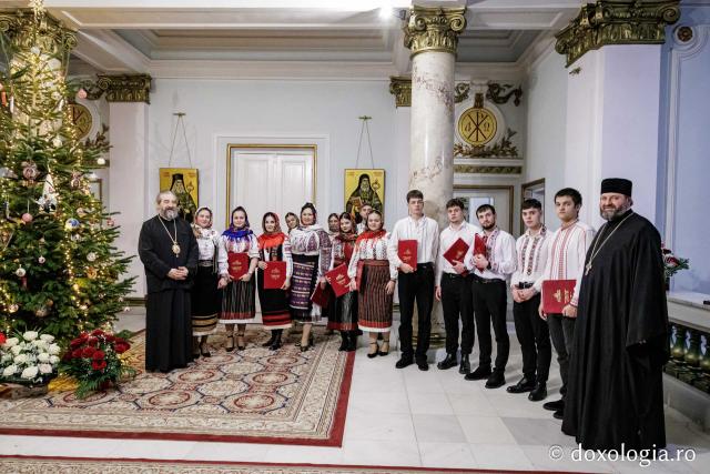 Parohia „Sf. Spiridon” din Chișinău – Colindători la Reședința Mitropolitană 2025