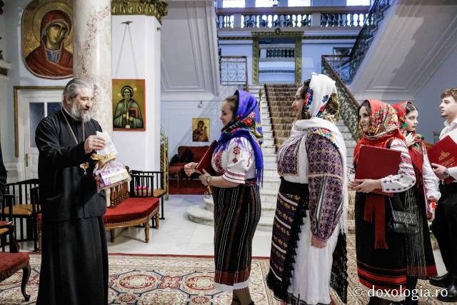 Parohia „Sf. Spiridon” din Chișinău – Colindători la Reședința Mitropolitană 2025