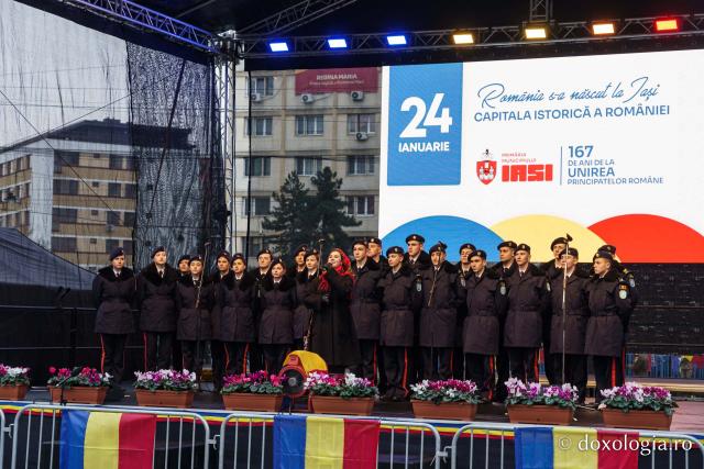 (Foto) Momente de sărbătoare la Iași, de Ziua Unirii Principatelor Române