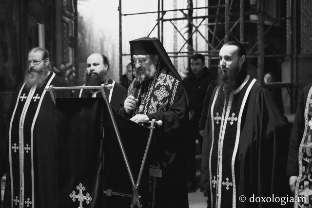 Canonul cel Mare la Mănăstirea Sfinții Trei Ierarhi din Iași