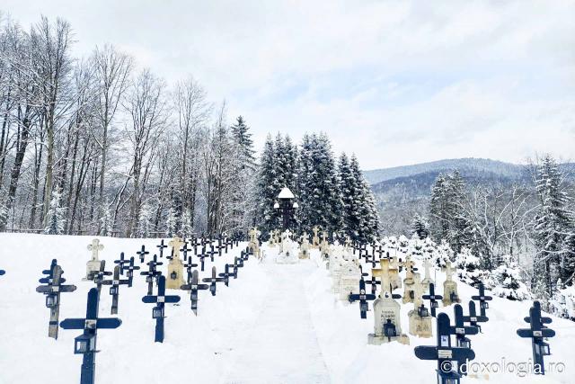 Tăcerea zăpezii la Sihăstria – frumusețea unei zile de februarie