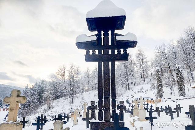 Tăcerea zăpezii la Sihăstria – frumusețea unei zile de februarie