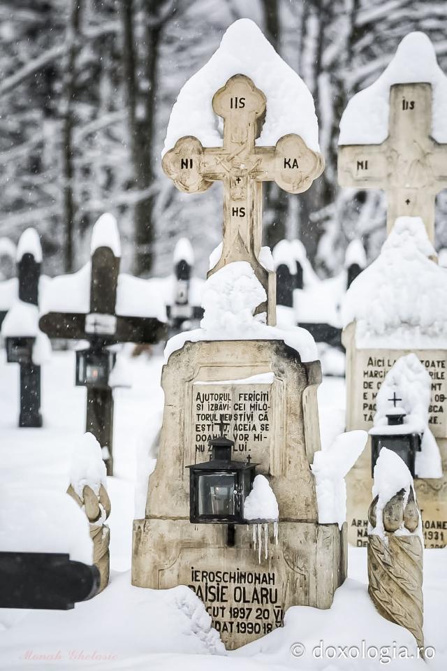 Tăcerea zăpezii la Sihăstria – frumusețea unei zile de februarie