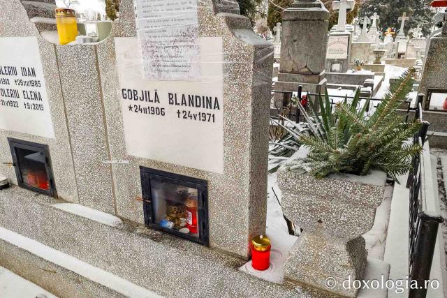 Mormântul Sfintei Mărturisitoare Blandina de la Iași