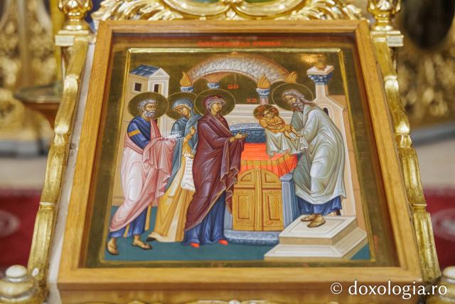 Priveghere la Catedrala Mitropolitană din Iași, în ajunul Întâmpinării Domnului