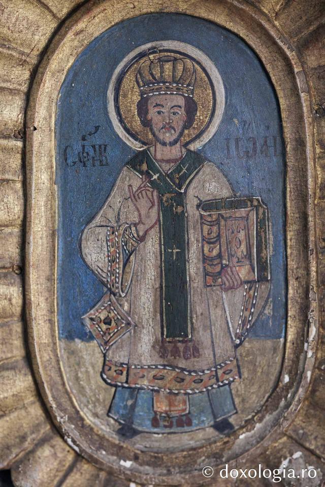 Catepeteasma din secolul al XVII-lea din biserica din Jigoreni