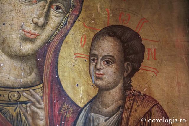 Catepeteasma din secolul al XVII-lea din biserica din Jigoreni