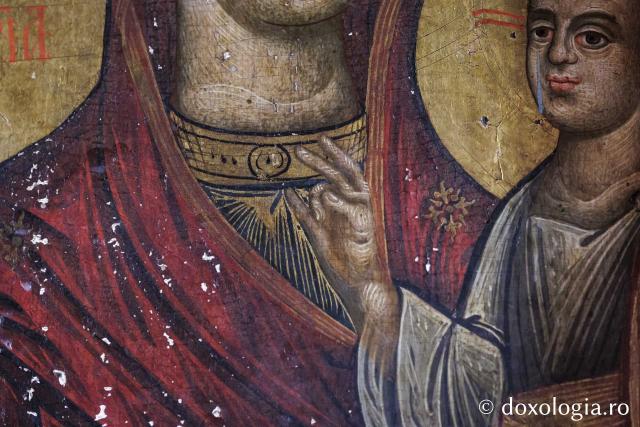 Catepeteasma din secolul al XVII-lea din biserica din Jigoreni