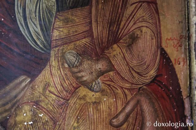 Catepeteasma din secolul al XVII-lea din biserica din Jigoreni