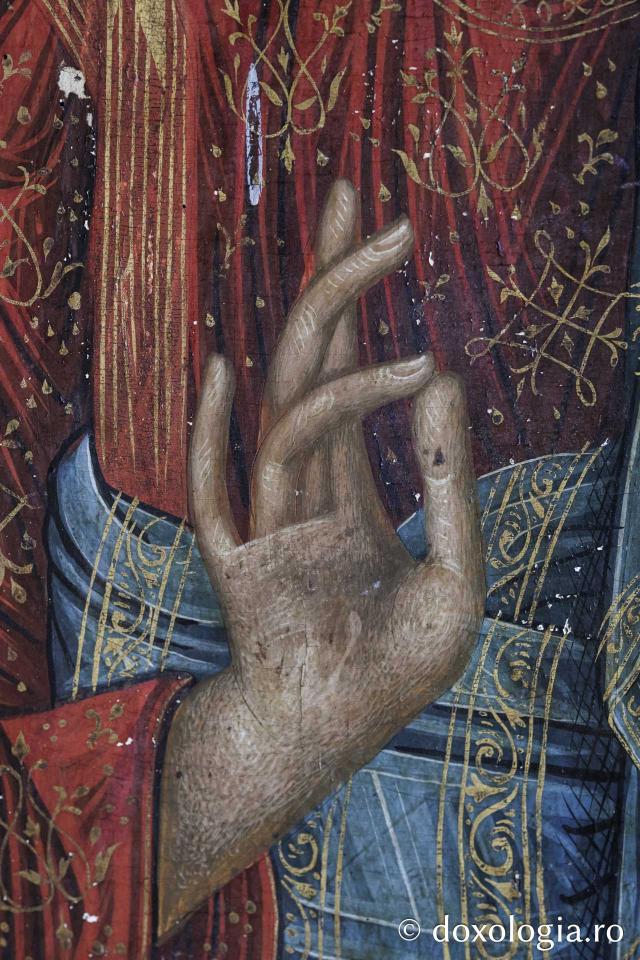 Catepeteasma din secolul al XVII-lea din biserica din Jigoreni