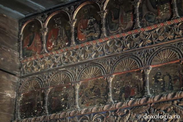 Catepeteasma din secolul al XVII-lea din biserica din Jigoreni