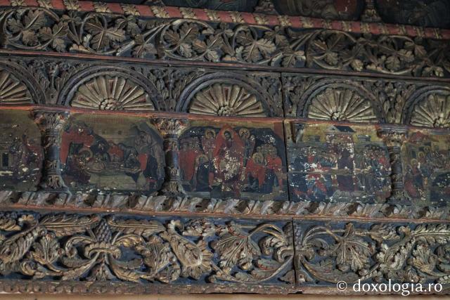 Catepeteasma din secolul al XVII-lea din biserica din Jigoreni