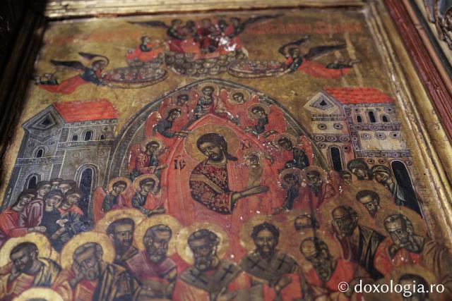 Catepeteasma din secolul al XVII-lea din biserica din Jigoreni