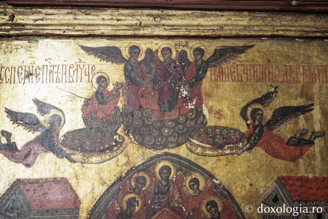 Catepeteasma din secolul al XVII-lea din biserica din Jigoreni