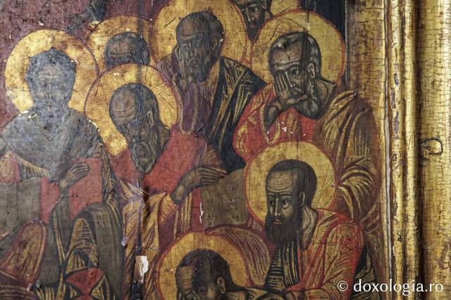 Catepeteasma din secolul al XVII-lea din biserica din Jigoreni