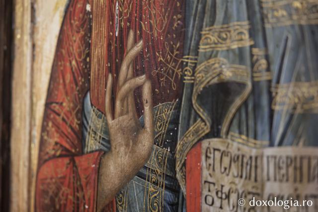 Catepeteasma din secolul al XVII-lea din biserica din Jigoreni