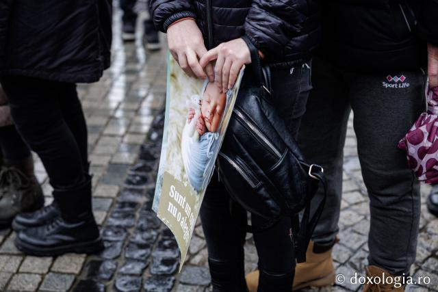 (Foto) „Solidaritate pentru amândoi” – Marșul pentru viață de la Iași, 2026