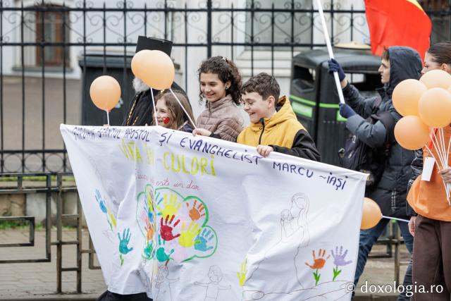 (Foto) „Solidaritate pentru amândoi” – Marșul pentru viață de la Iași, 2026