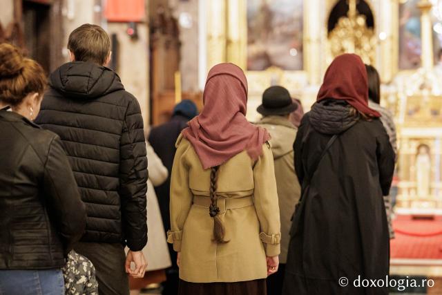 Denia Acatistului Bunei Vestiri la Catedrala mitropolitană din Iași