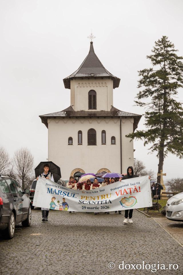 „Marșul pentru viață” la Scânteia