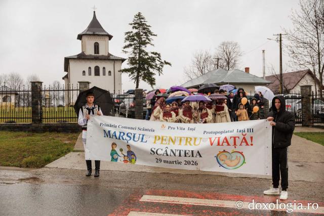 „Marșul pentru viață” la Scânteia