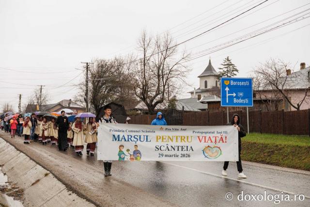 „Marșul pentru viață” la Scânteia