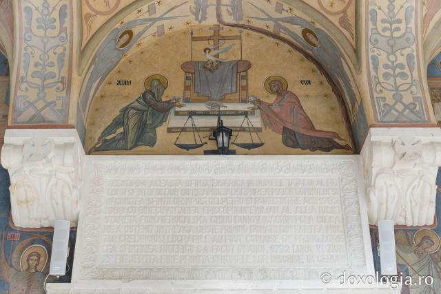 Podoaba de pictură a bisericii noi de la Mănăstirea Râmeț